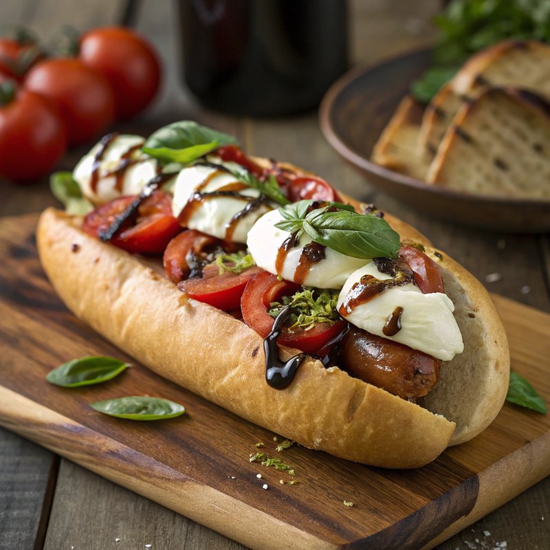 Caprese Dog
