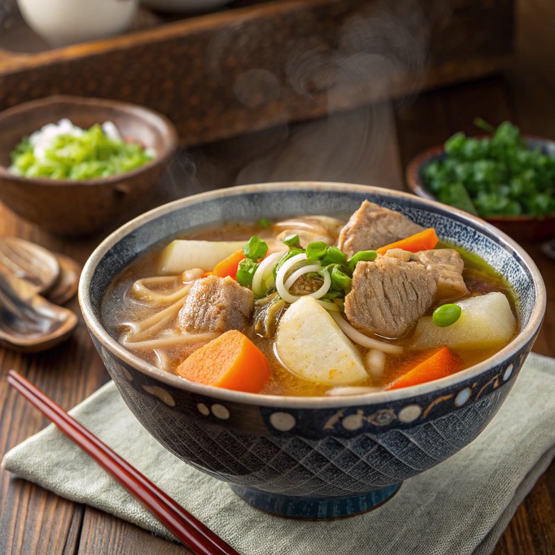 Tonjiru (Japanese Pork Soup)