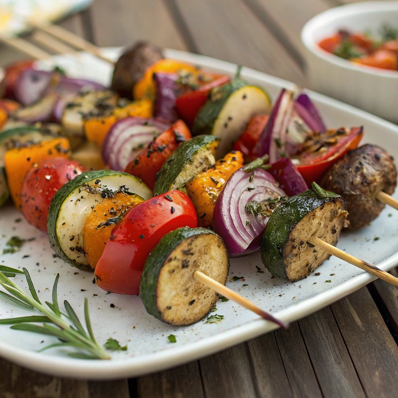 Grilled Vegetable Skewers