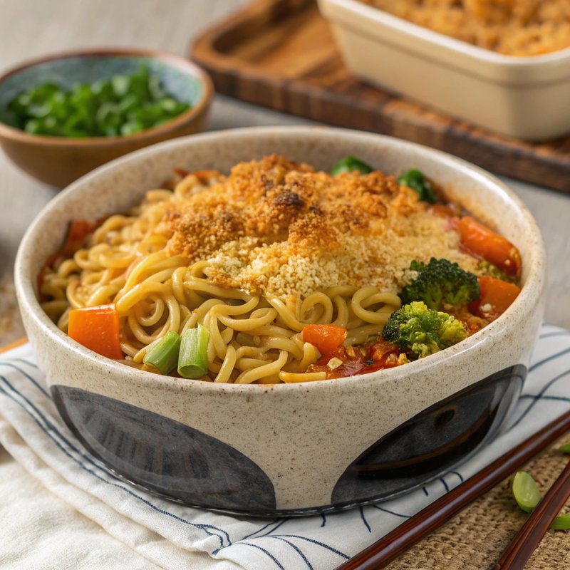 Baked Ramen Delight