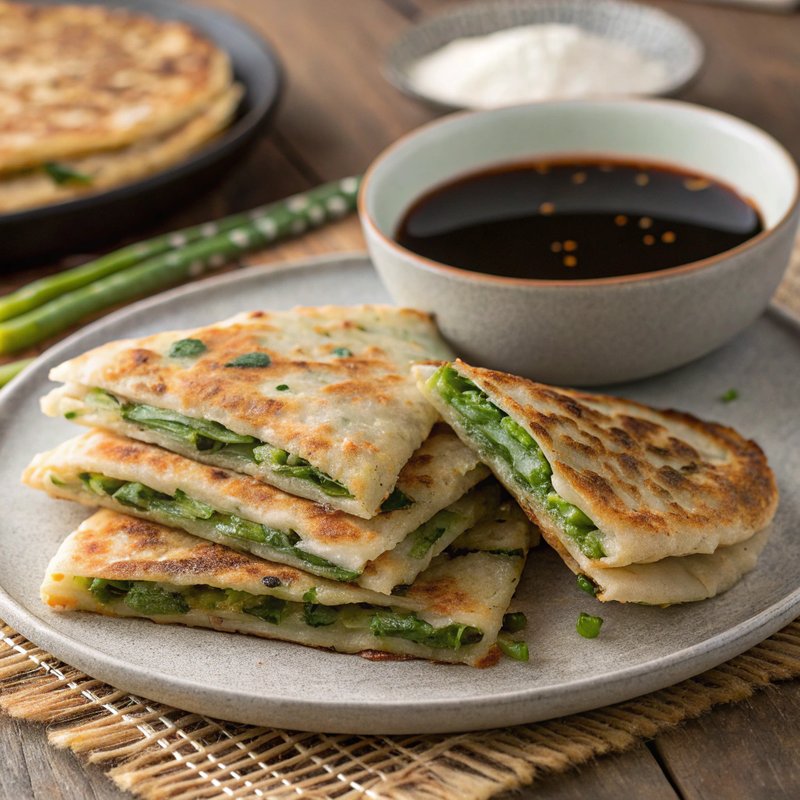 Cong You Bing (Scallion Pancakes)