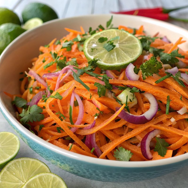 Zesty Carrot and Lime Salad