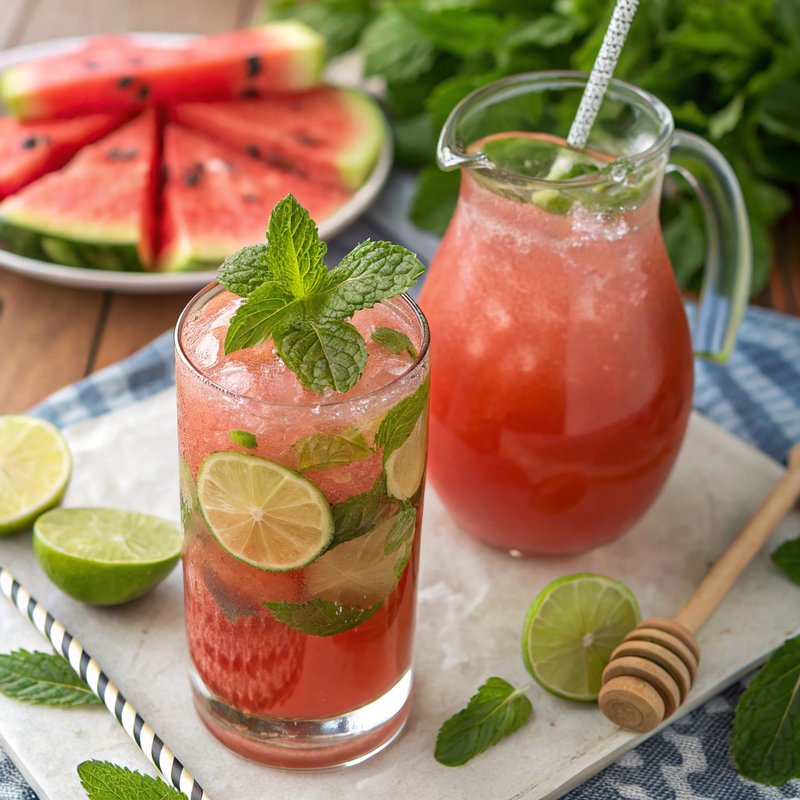 Watermelon Mint Limeade