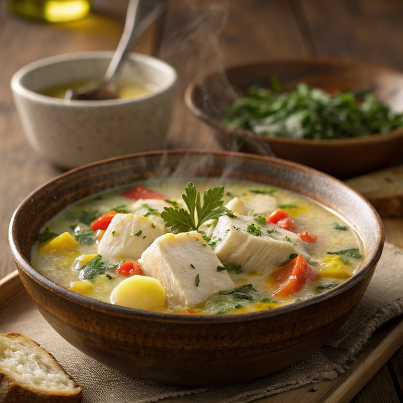 Creamy Halibut Chowder