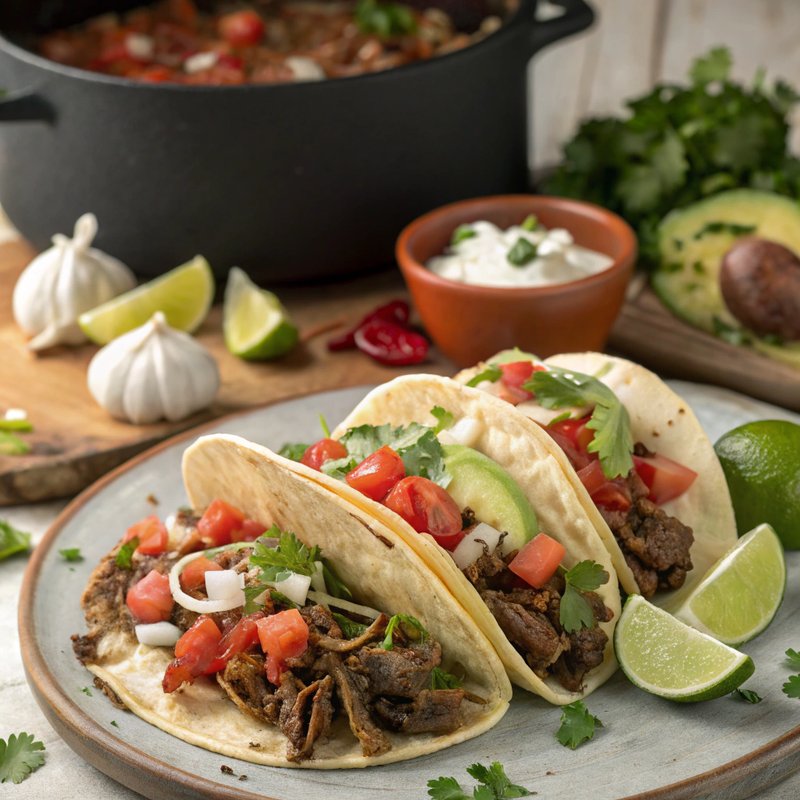 Enhanced Shredded Beef Tacos