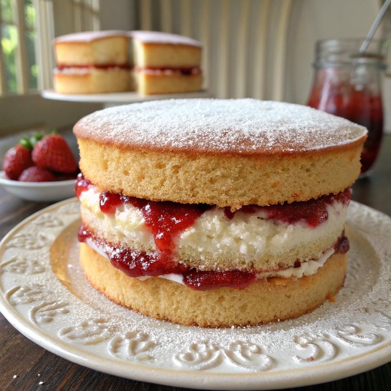 Classic Victoria Sponge Cake