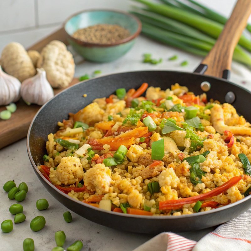 Gluten-Free Cauliflower Egg Fried Rice