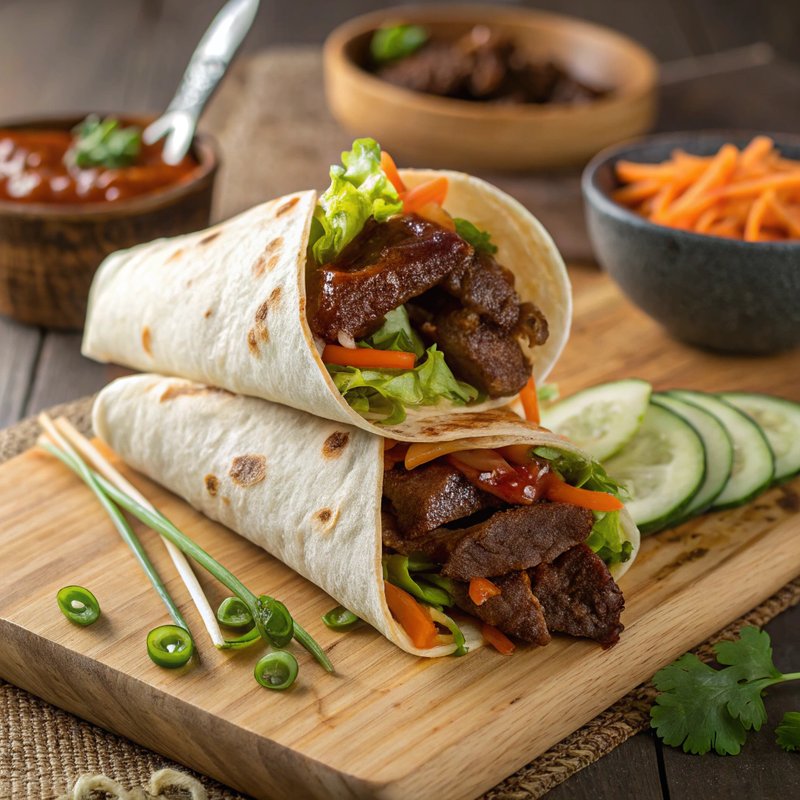 Korean Beef Bulgogi Wraps