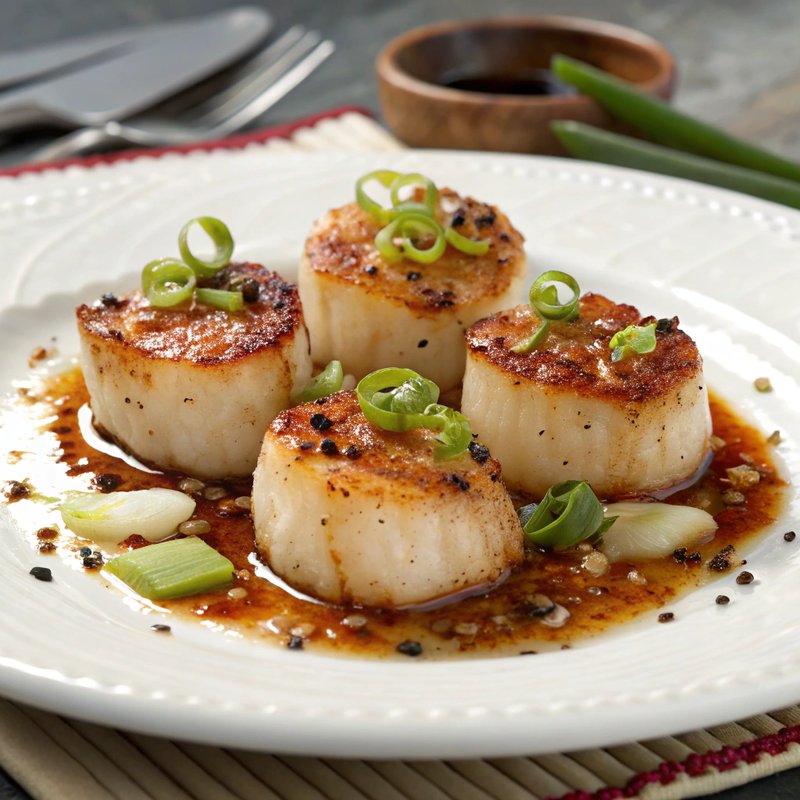 Scallops with XO Sauce