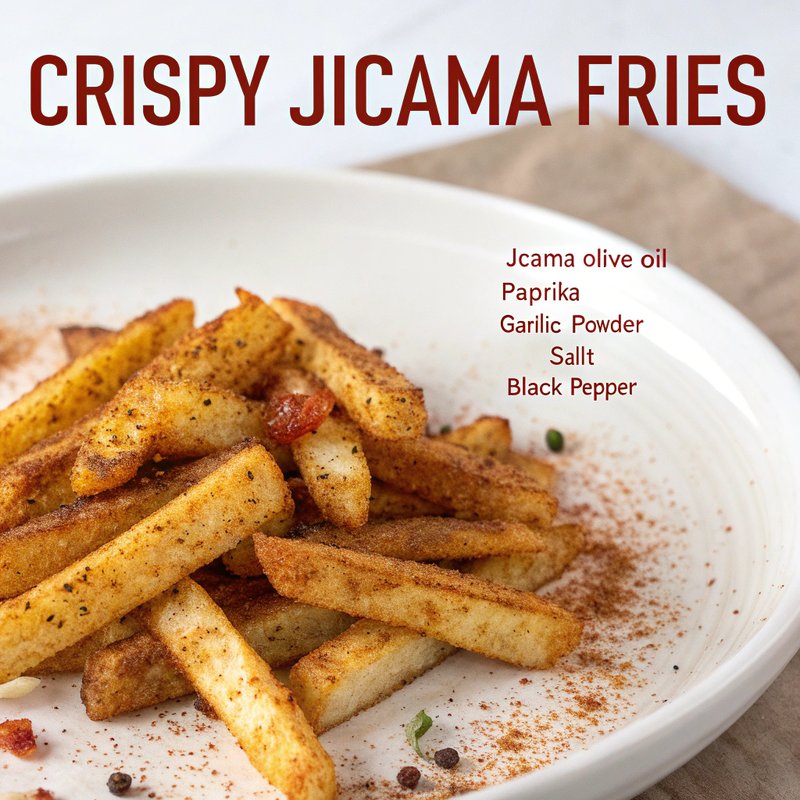 Crispy Jicama Fries