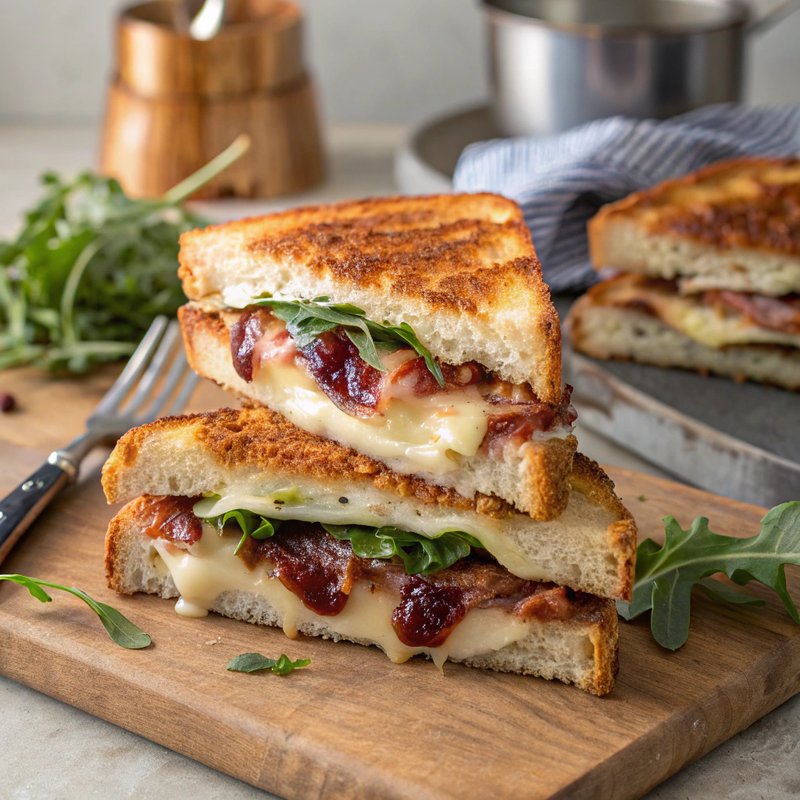 Gourmet Grilled Cheese Sandwiches