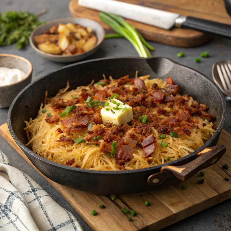 Bacon and Chive Hashbrowns