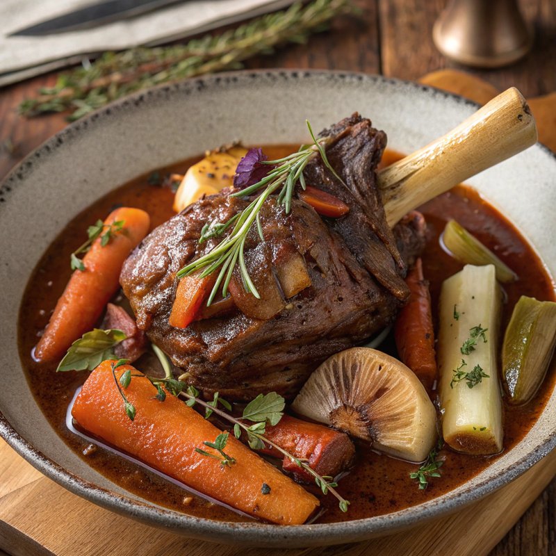 Braised Lamb Shank