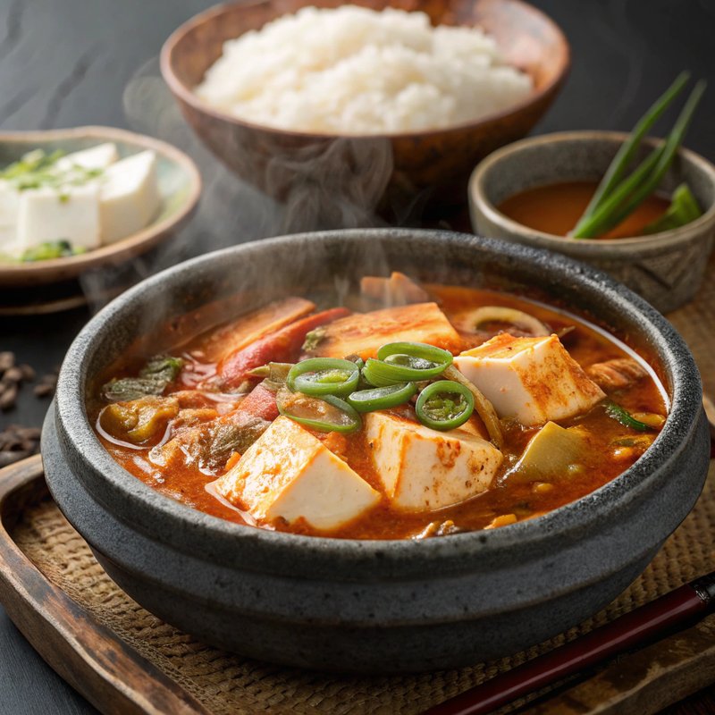 Soondubu Jjigae (Korean Soft Tofu Stew)