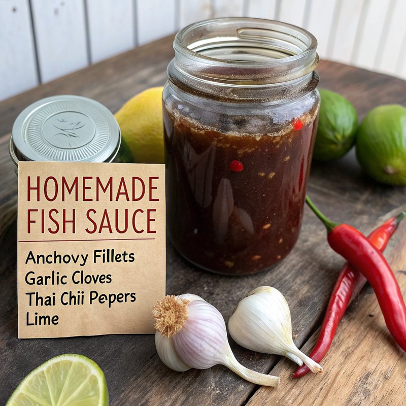 Homemade Fish Sauce
