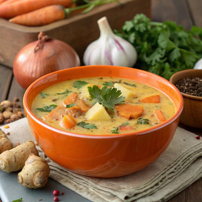 Carrot and Ginger Chowder