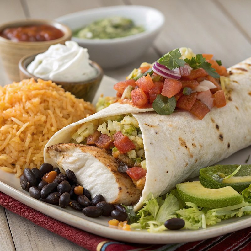 Ultimate Chicken Burrito
