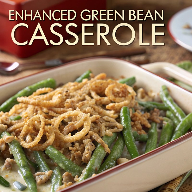 Enhanced Green Bean Casserole