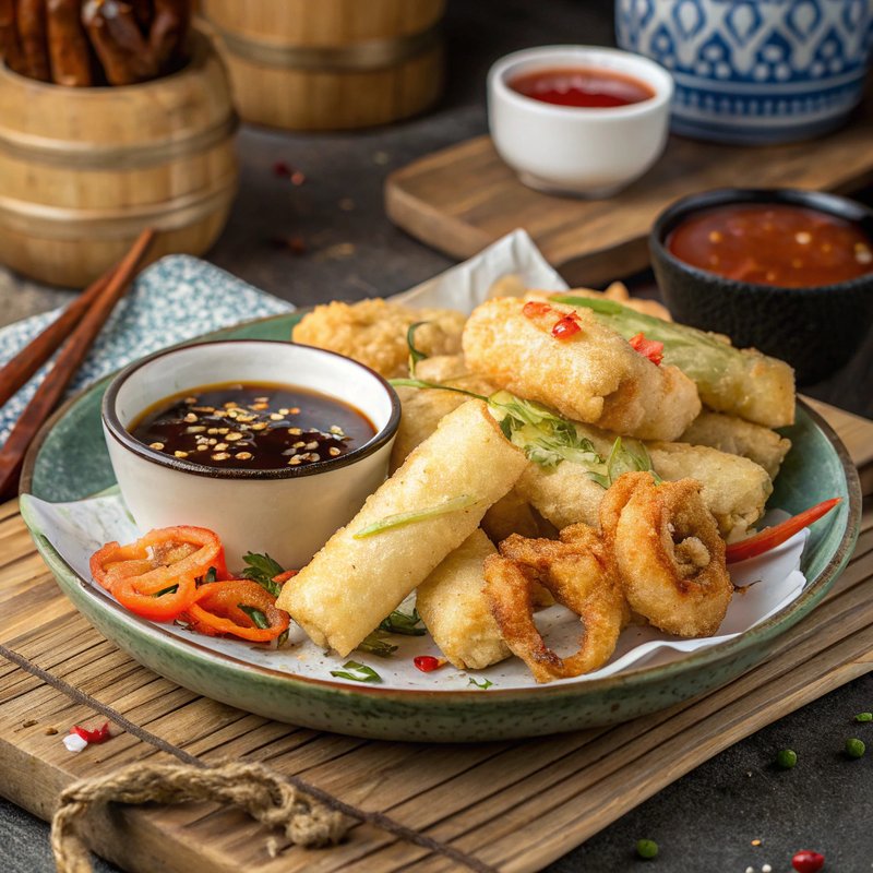 Crispy Twigim (Korean Fried Snacks)