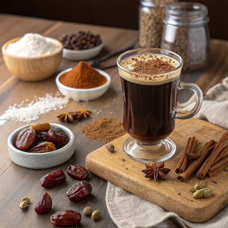 Authentic Israeli Date Coffee