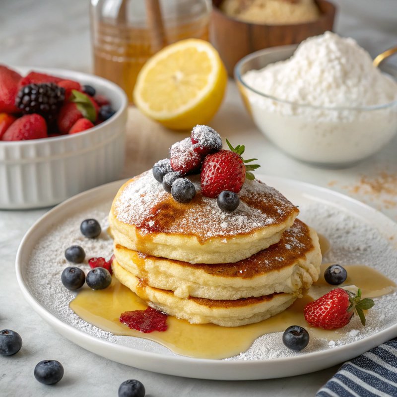 Lemon Ricotta Pancakes