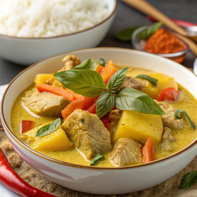 Thai Yellow Curry Pork