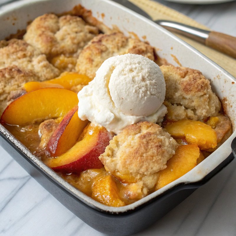 Classic Peach Cobbler