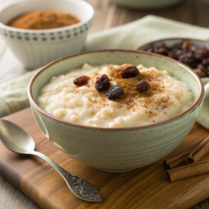 Creamy Homemade Rice Pudding