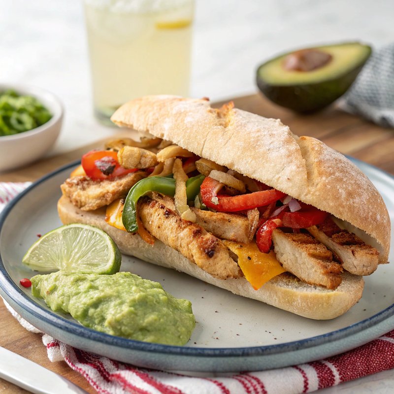 Authentic Chicken Fajita Sandwich