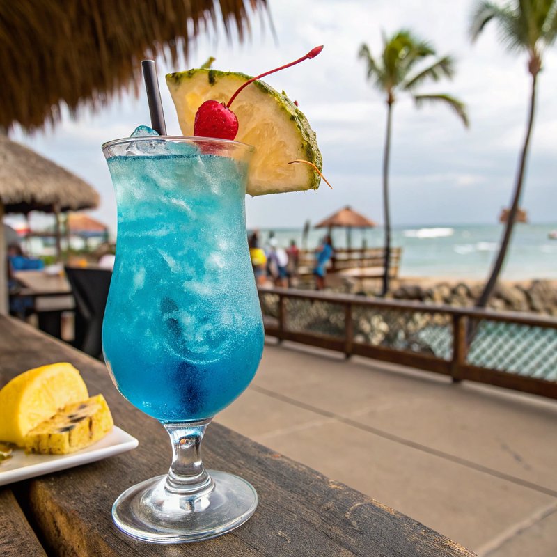 Blue Hawaiian Cocktail