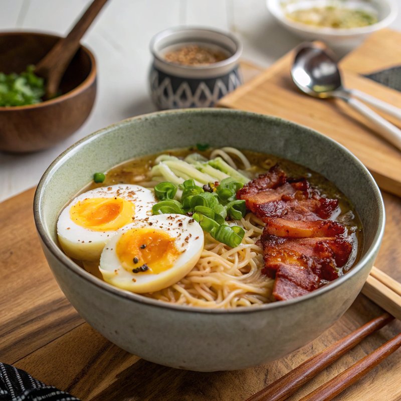 Bacon and Egg Ramen