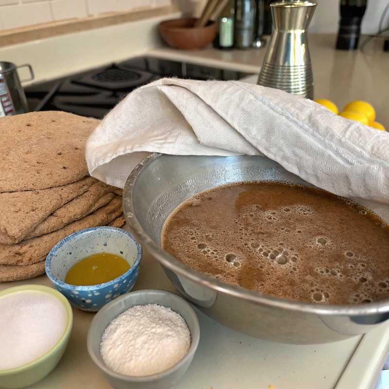 Injera - Ethiopian Flatbread
