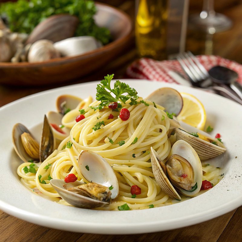 Linguini with Clams