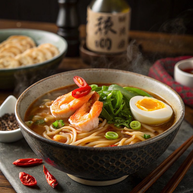 Enhanced Shrimp Ramen