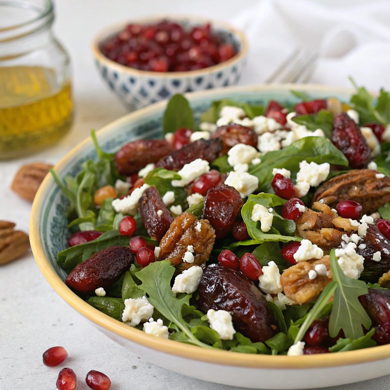 Omani Date and Pomegranate Salad