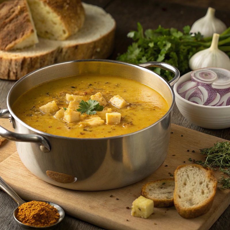 Curried Parsnip Soup