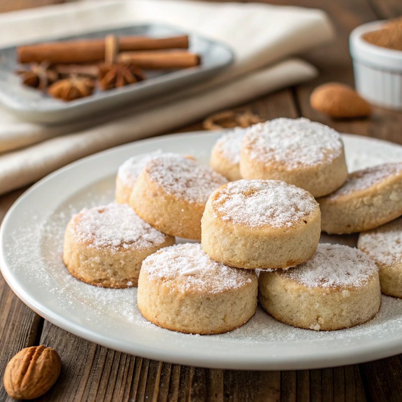 Traditional Spanish Polvorones