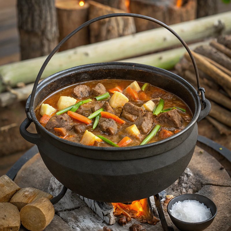 Authentic South African Potjiekos