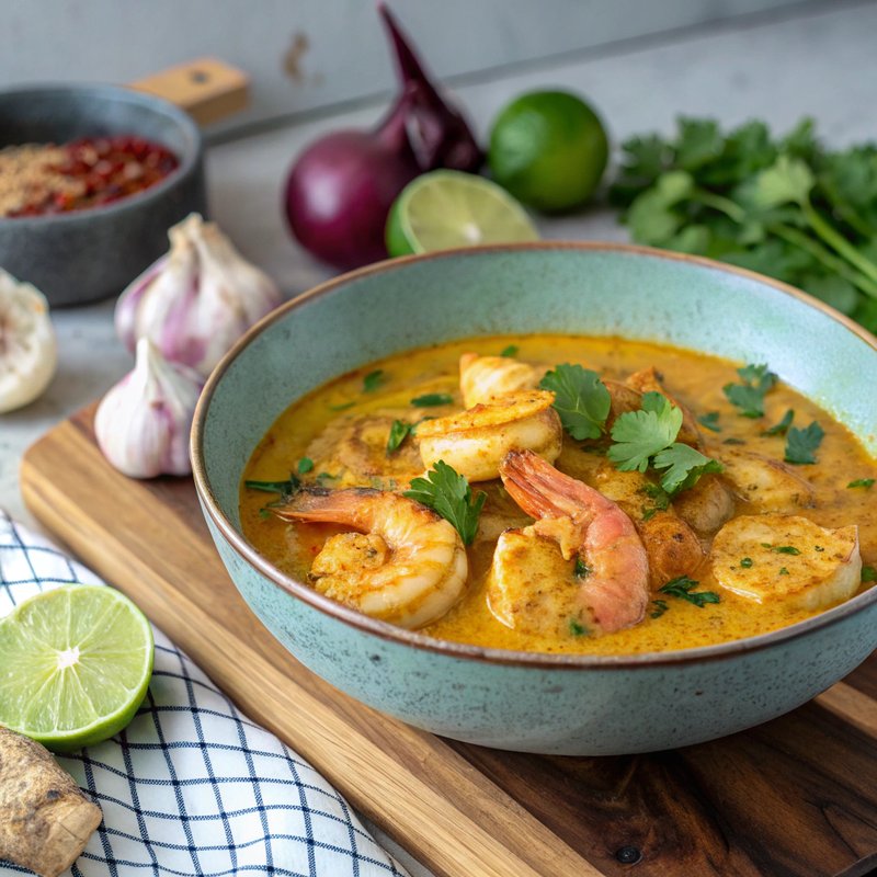 Coconut Prawn Curry