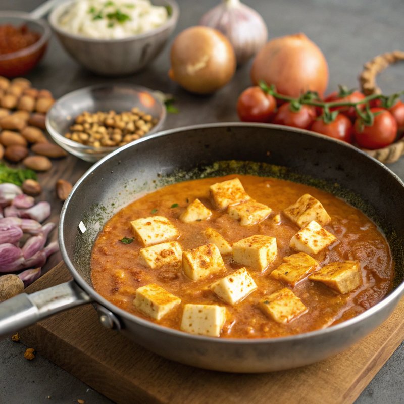Indian Paneer Butter Masala