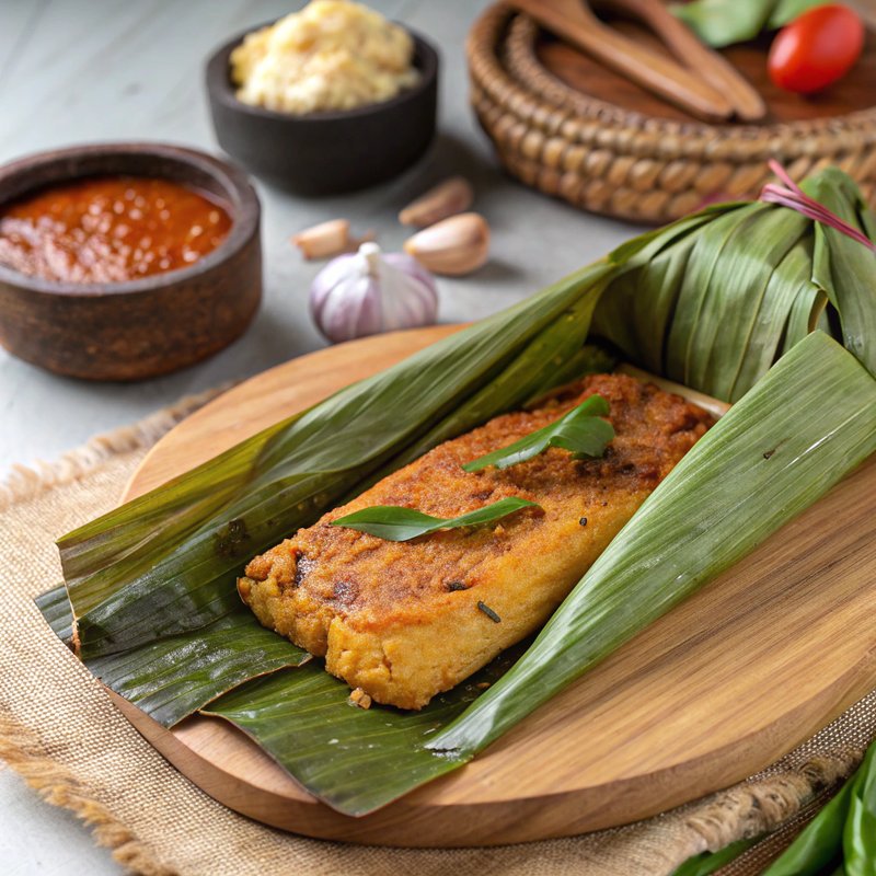 Otah - Grilled Fish Cake in Banana Leaves
