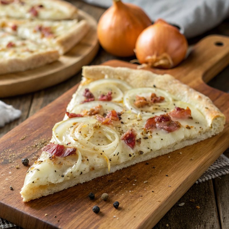 Flammekueche (Alsatian Tarte Flambée)