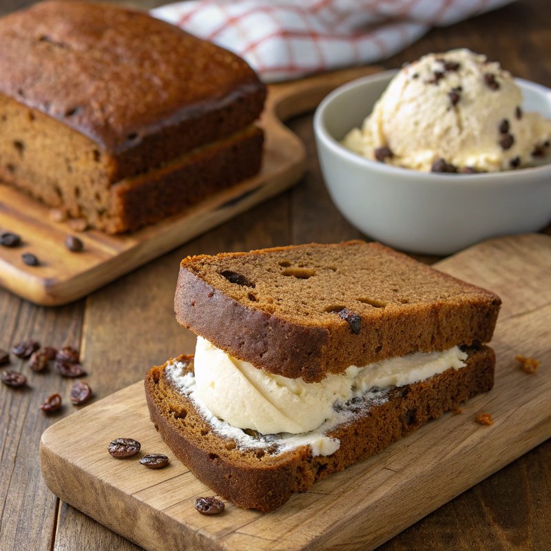 Authentic Boston Brown Bread Ice Cream Sandwiches