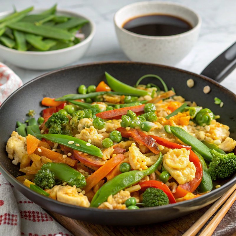 Egg and Vegetable Stir Fry