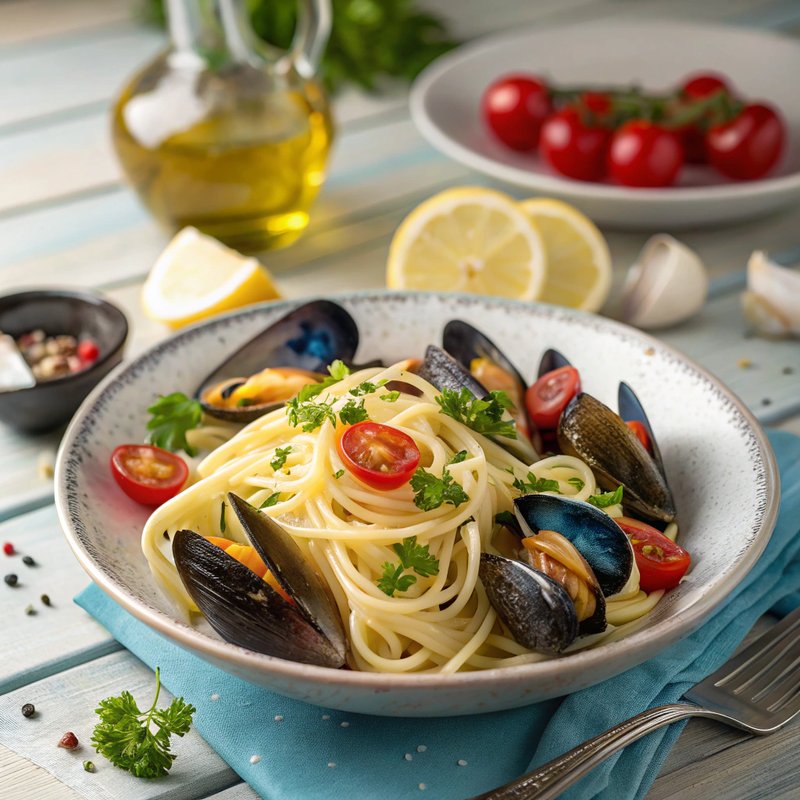 Blue Mussel Linguine