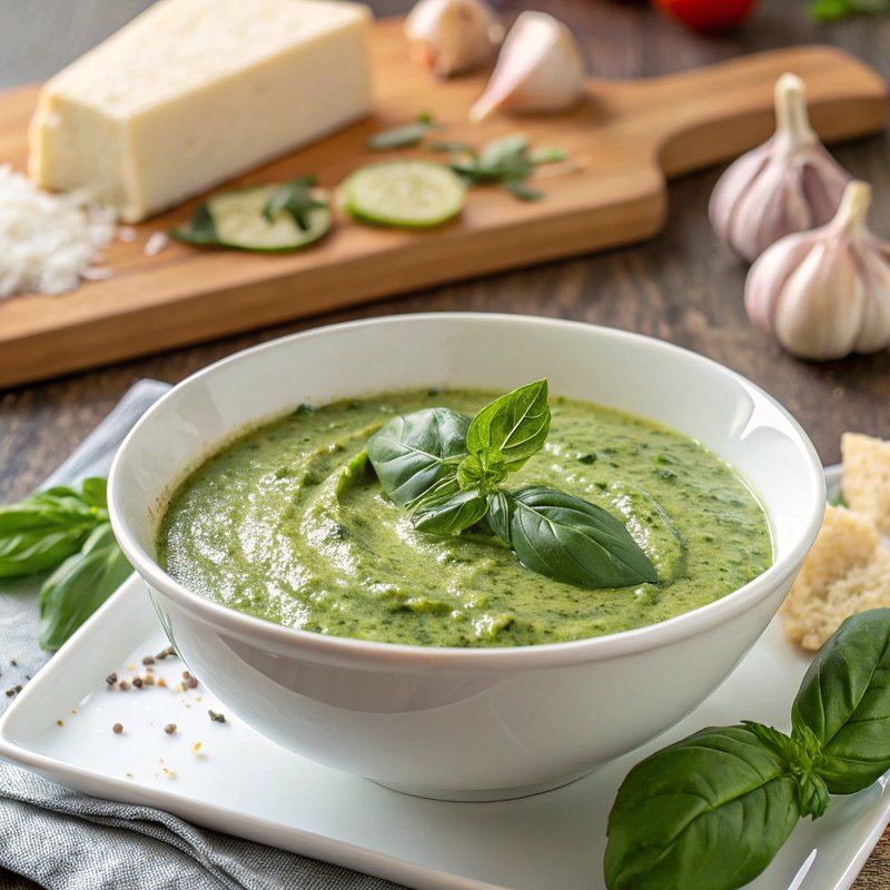 Basil Cream Sauce