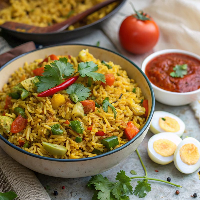 Bhuteko Bhat (Nepali Spiced Fried Rice)