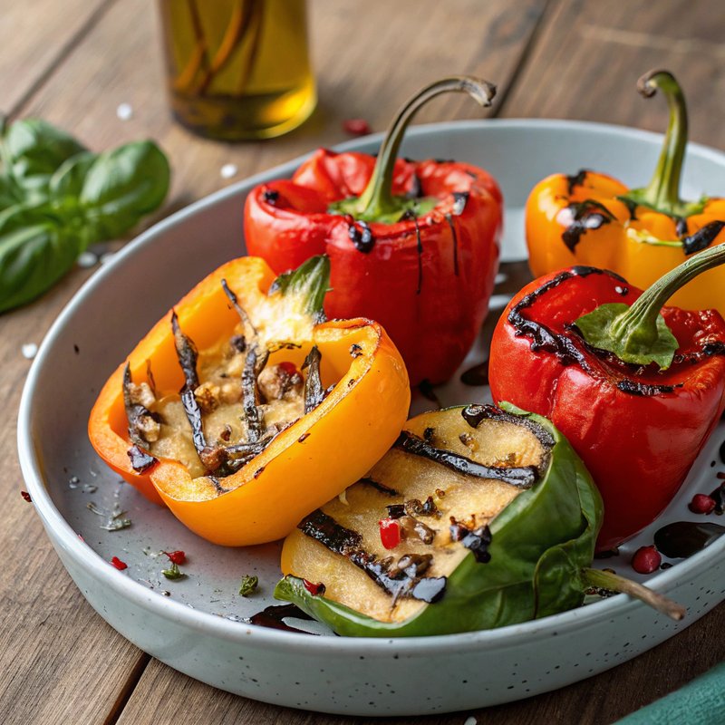 Grilled Bell Peppers