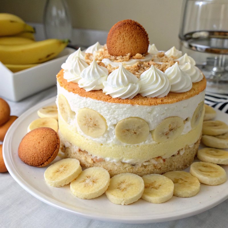 Banana Pudding Cake