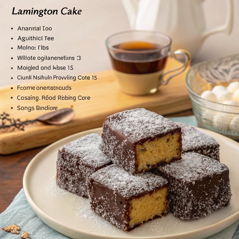 Classic Lamington Cake
